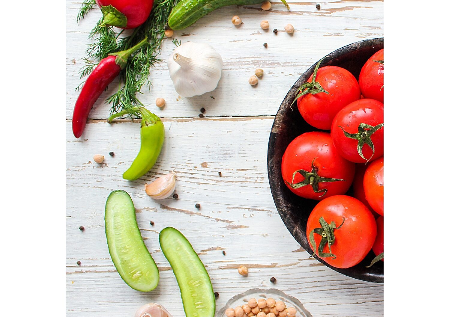Pois Chiches Tomates